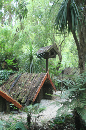 Maori village replica