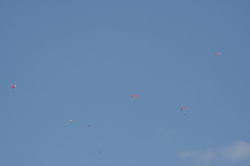 hang gliding around Neuschwanstein