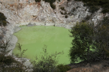 Crater Lake on White Island
