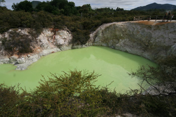 Crater Lake on White Island