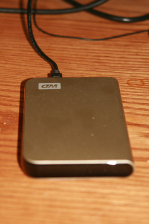 External hard drive