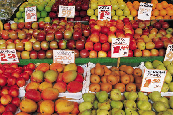 fruit stand
