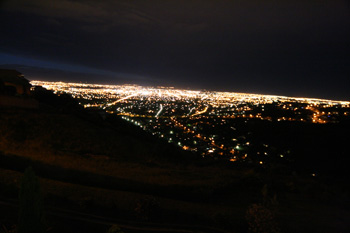 Christchurch at night