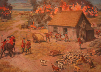 Burning of property