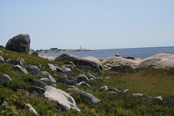 View on Peggy's Cove
