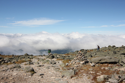 Cairns on Mount Washington