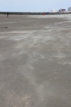 Shifting sand