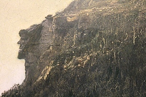The original Old Man of the Mountain