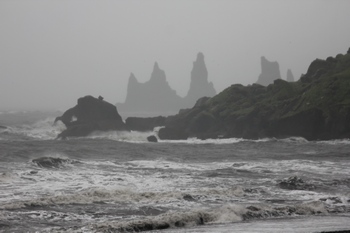 The beach at Vik