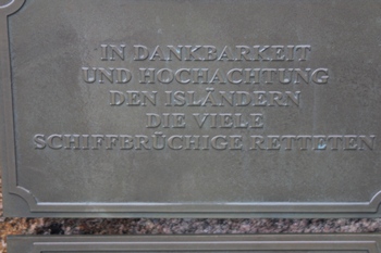 With thanks from Germany