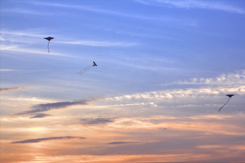 Rejoicing over the abundance of our Father at Jockey's Ridge Dunes, NC