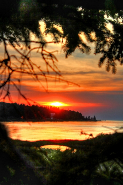 Sunset in Northern Michigan