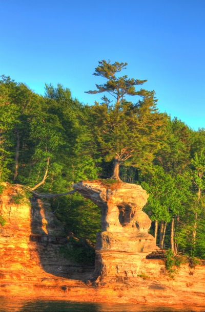Chapel Rock. Look at the root connected to the main land.