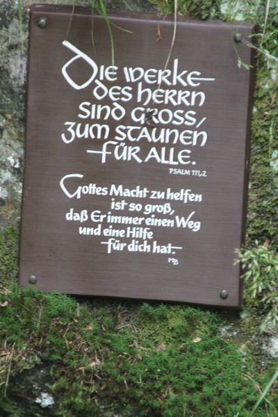 A verse of the Psalms in Totmoos