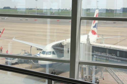 Our British Airways plane