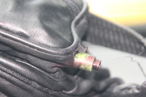 pen making a hole in my fanny pack