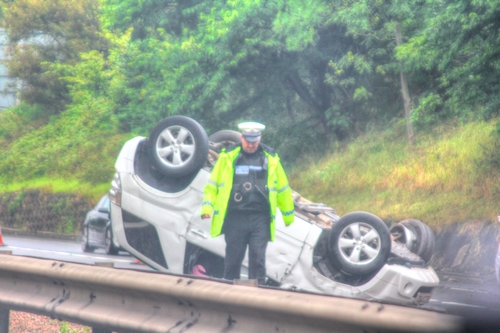 Accident in Scotland