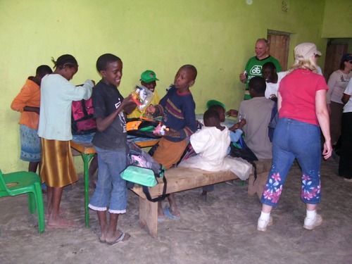 Helping the needy