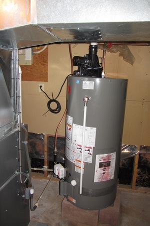 Our new water heater