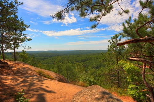 Lookout at Algonquin Provincial Park