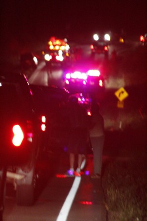 Red lights! Oh no!