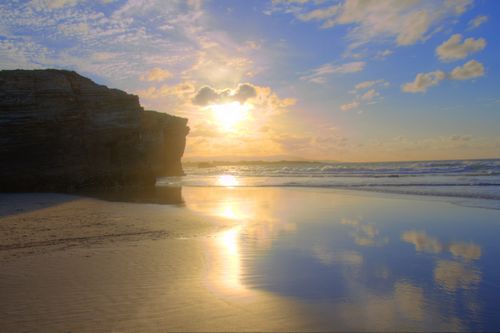 Sunset at Ribadeo