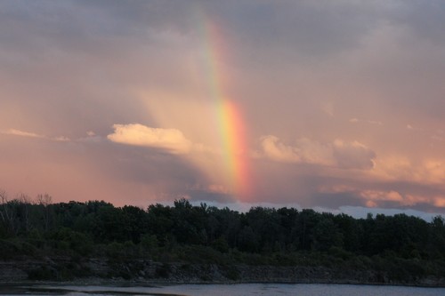 A rainbow