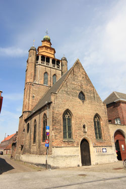 Jerusalemkerk in Brugge, based on the design of the Holy Sepulchre in Jerusalem