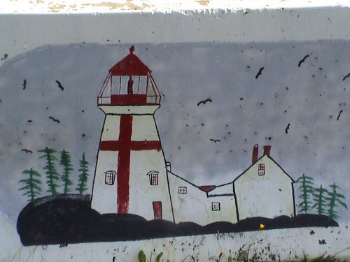 Child's drawing of New Brunswick